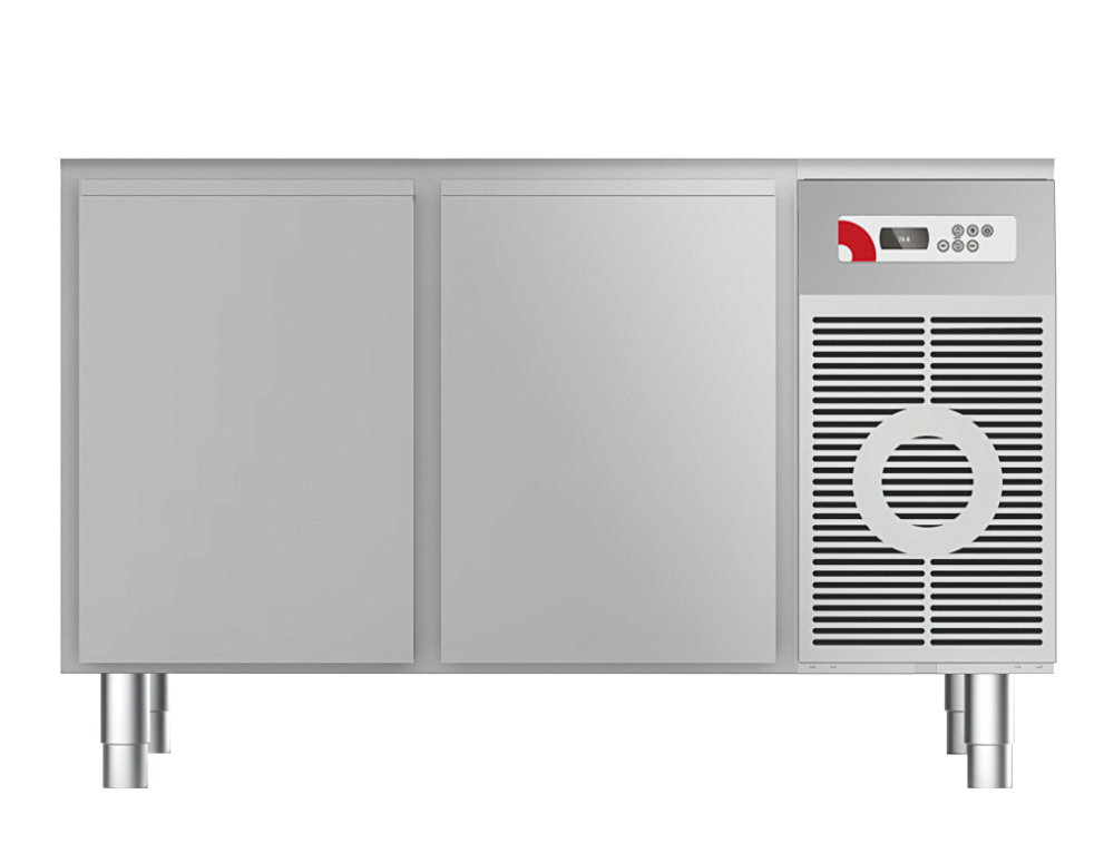 Kühltisch mit Arbeitsplatte KTF 2210 O Zentralkühlung - KBS